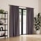 Umbra Umbra Twilight Charcoal Blackout Curtains 52 in. W X 84 in. L 1017282-149 - alternate 4